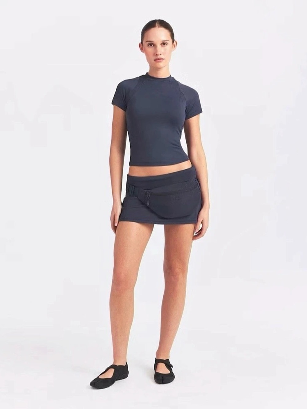 NikeSKIMS Airy Baby Tee Deep Royal Small NWT